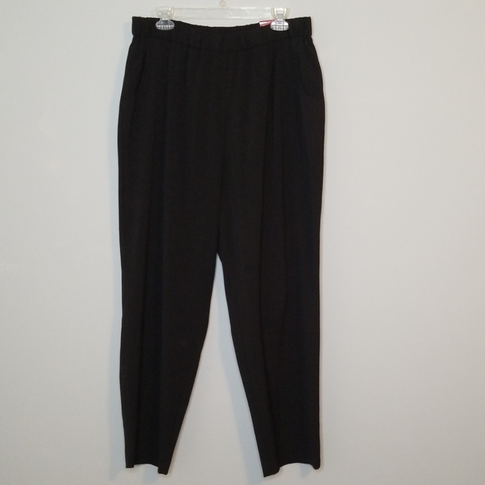 NWT {JM Collection} Women's Black Dress Pants